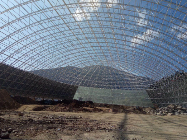 广东干煤棚网架加工案例