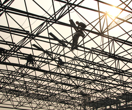 广东厂房网架安装