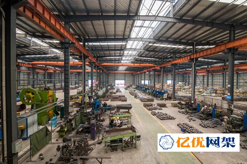 广东网架配件机加工车间